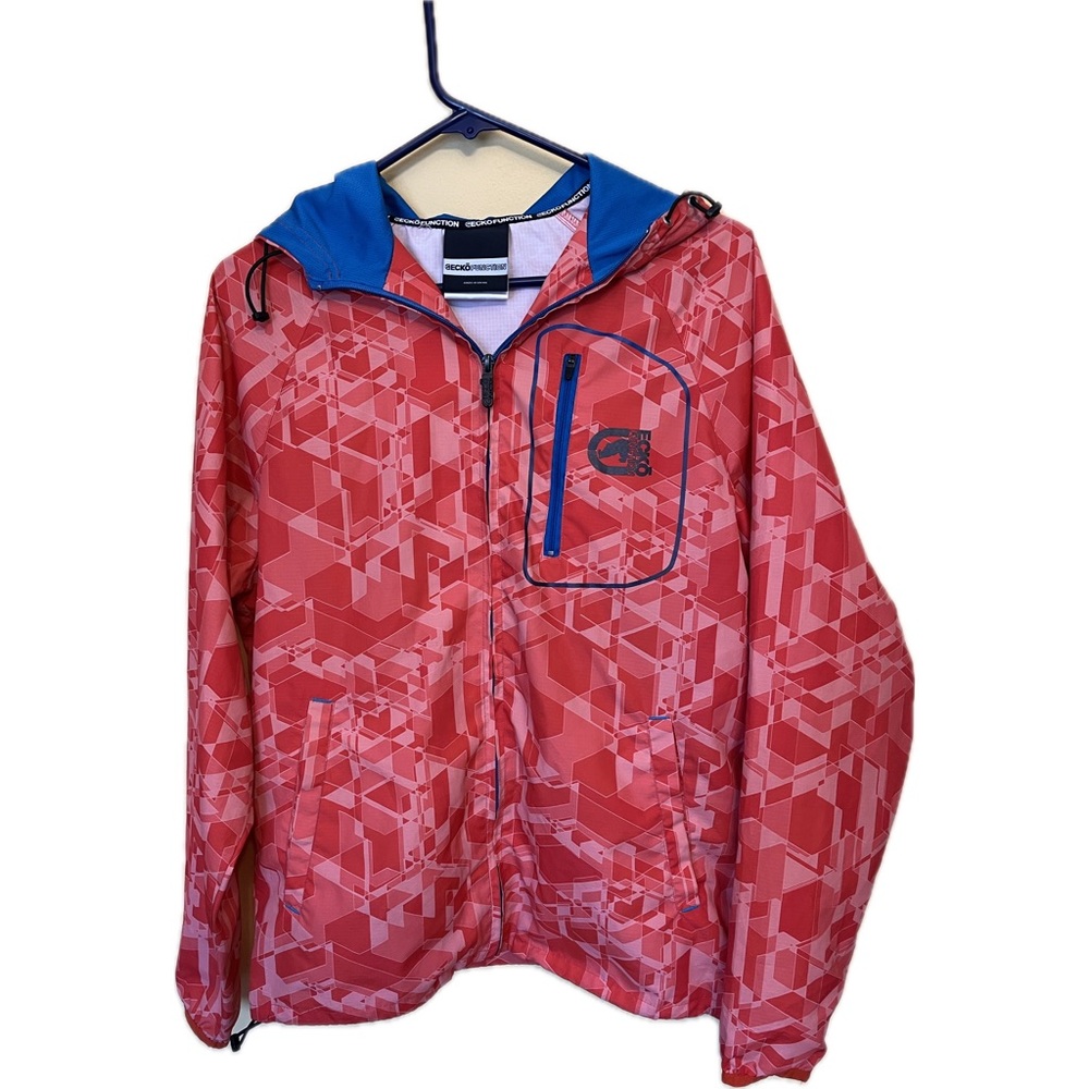 Ecko Function Windbreaker Geometric Zip - image 1